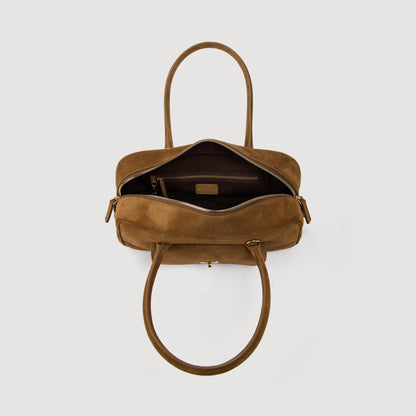 Ezmehralda EZMEHRALDA suede bag Beige