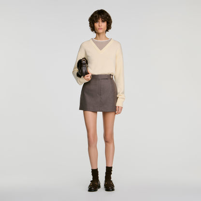 Le Mambo Medium LE MAMBO leather bag Brown