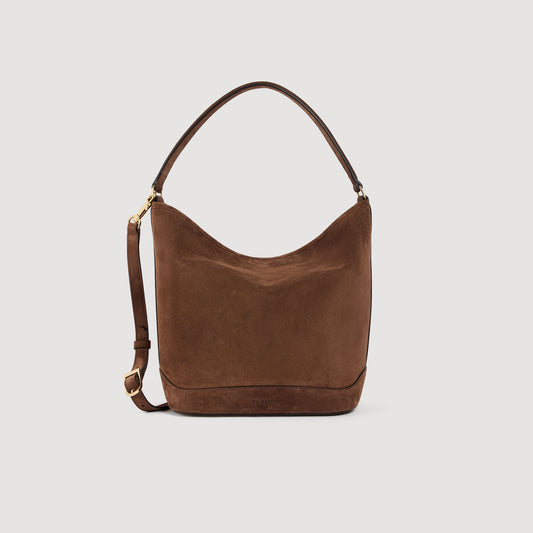 Tangoso  Compact Leather Bag Brown