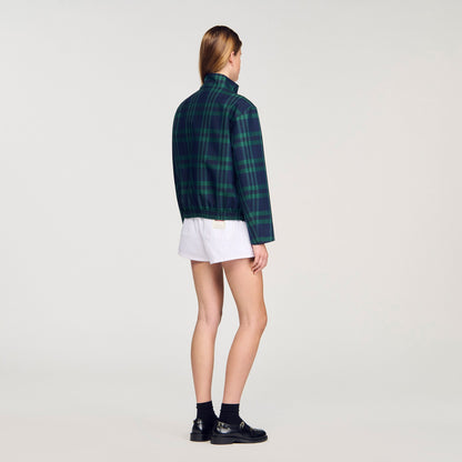 Vassili Checked Jacket Green / Blue