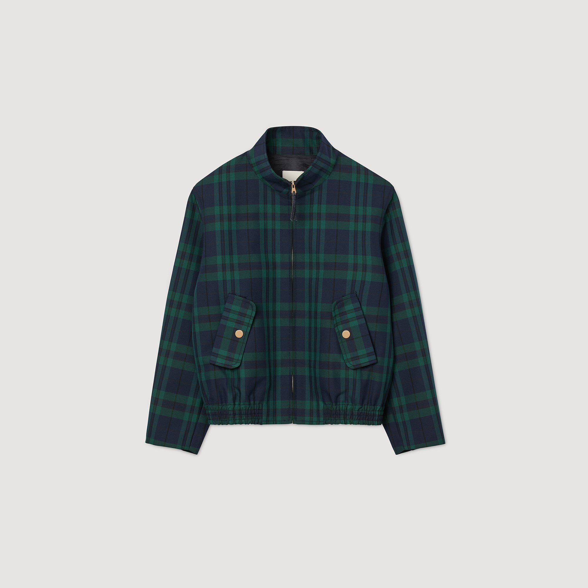 Vassili Checked Jacket Green / Blue