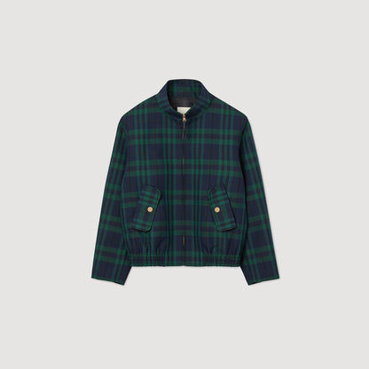 Vassili Checked Jacket Green / Blue