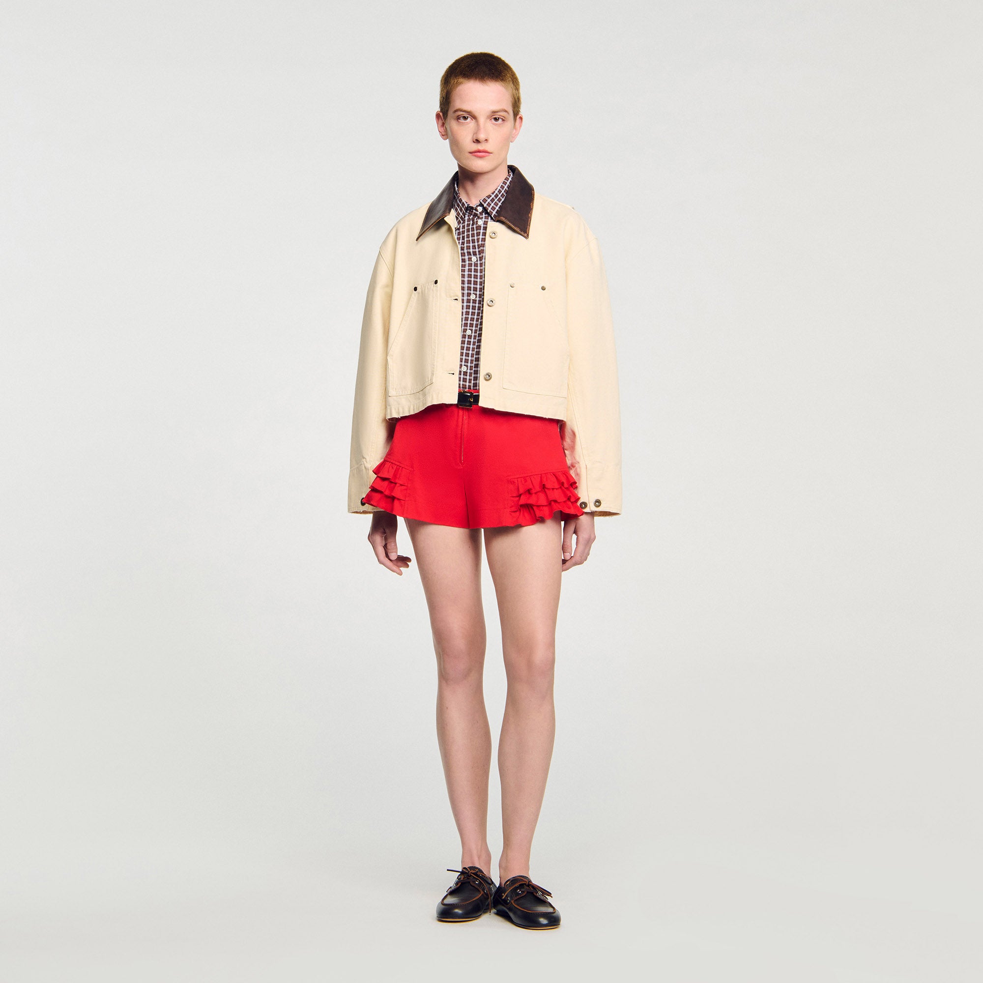 Daven Workwear Jacket Ecru
