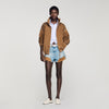 Jordan Studded Suede Jacket Camel