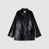 Ashley Smooth Leather Jacket Black