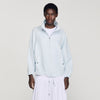 Jayn Embroidered Collar Oversized Jacket Sky Blue
