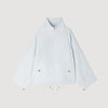Jayn Embroidered Collar Oversized Jacket Sky Blue