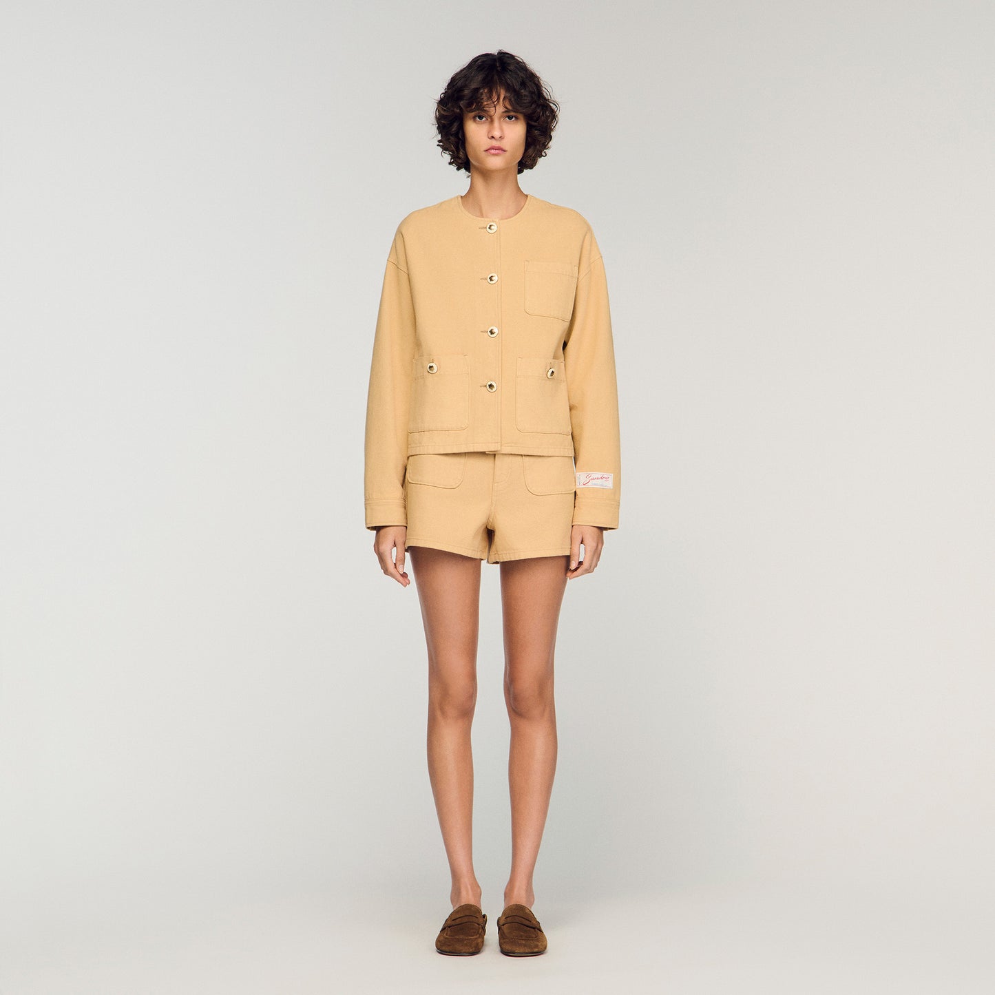 Denim Jacket Beige