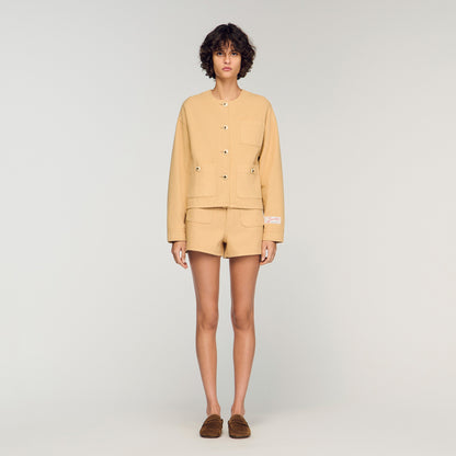 Denim Jacket Beige