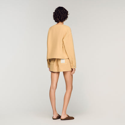 Denim Jacket Beige