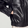 Mickael  Structured Jacket Black Brown