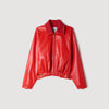 Clemy Leather jacket Red