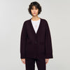 Vaddy Long Rhinestone Cardigan Light Purple