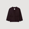 Vaddy Long Rhinestone Cardigan Purple