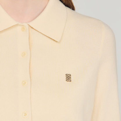 Valmy  Knit Cardigan Vanilla