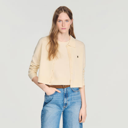 Valmy  Knit Cardigan Vanilla
