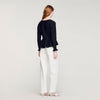 Heather Peplum Cardigan Black