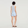 Miguel Beaded Crochet Cardigan Sky Blue