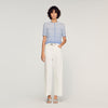 Davine Decorative Knit Cardigan Sky Blue