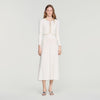 Borealia  Knit Cardigan White