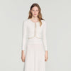 Borealia  Knit Cardigan White