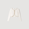 Borealia  Knit Cardigan White