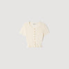 Larane  Knit Cardigan Ecru