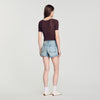 Anae Pointelle knit cardigan Brown