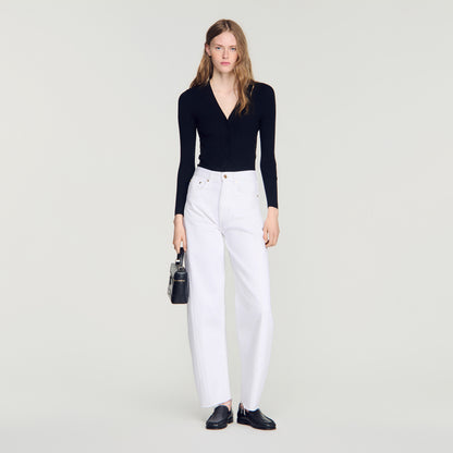 Gabriele  Knit Cardigan Black