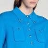 Jessica Cardigan with metal buttons Blue