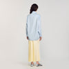 Paradise Rhinestone Shirt Sky Blue