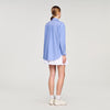 Noeline Oversized Bow Shirt Blu / White
