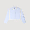 Gaia Lace Detail Shirt SKY BLUE