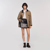 Orphee Check Flannel Shirt Beige / White