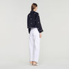 Nerissea  Shirt with beads & rhinestones  Black