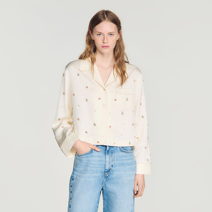 Mielessia  Shirt Ecru