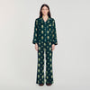 Paprika Paisley print pyjama shirt Green