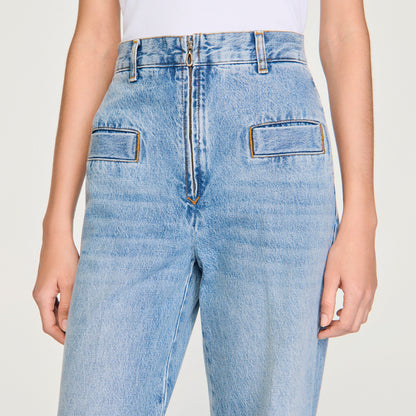Oslo Wide-leg jeans Bleu Jean