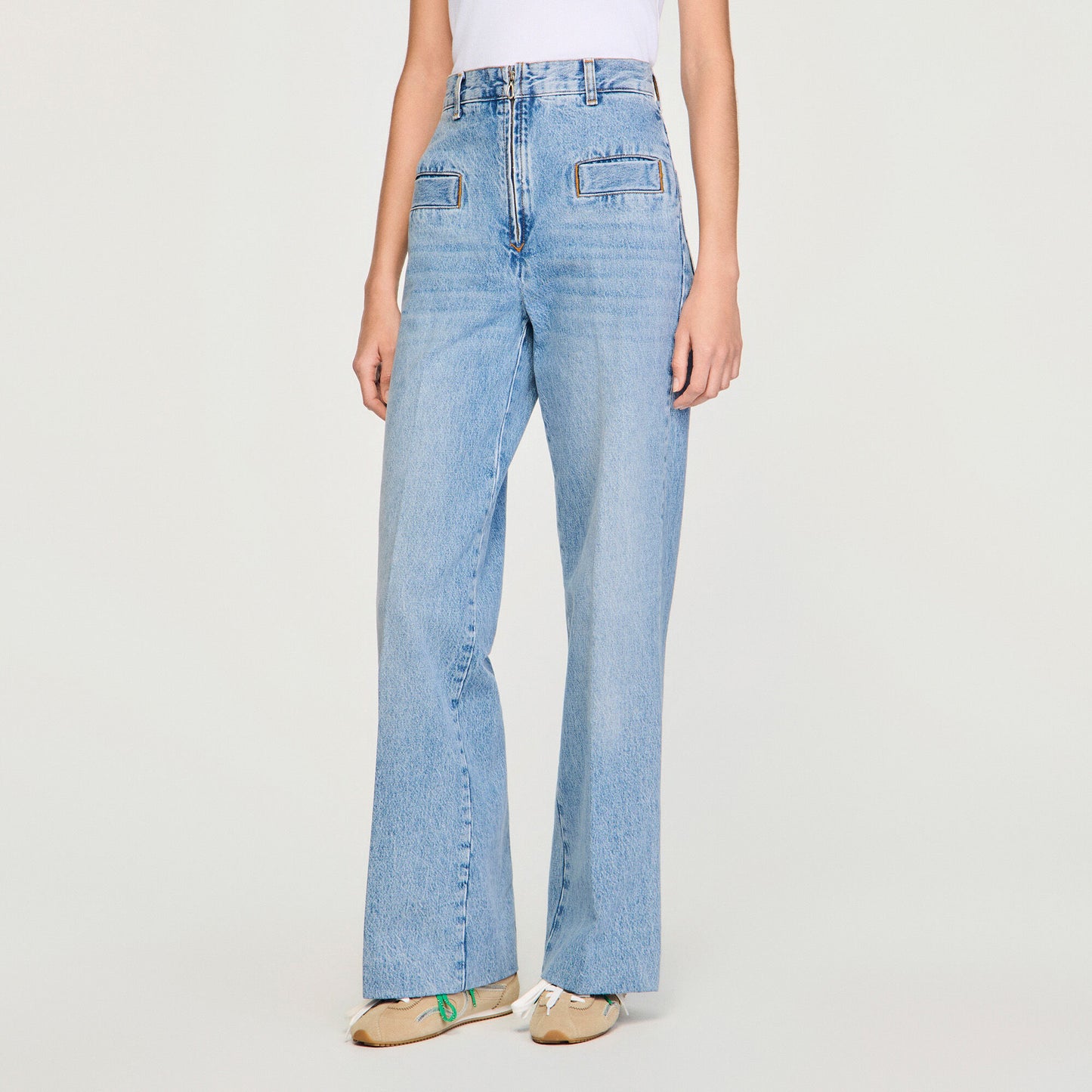 Oslo Wide-leg jeans Bleu Jean
