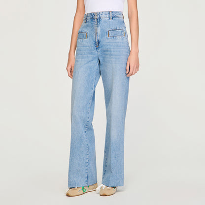 Oslo Wide-leg jeans Bleu Jean