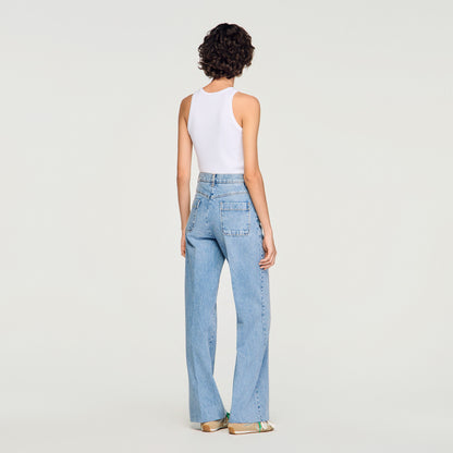 Oslo Wide-leg jeans Bleu Jean