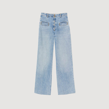 Oslo Wide-leg jeans Bleu Jean