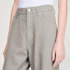 Golden Rhinestone Jeans Grey