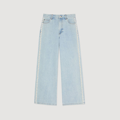 Beaded Jeans Light Bu Jean
