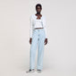 Bagatelle Faded Wide-Leg Jeans Blue Jean