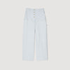 Maxence Carpenter Jeans Light Blue