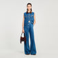 Athenes Wide-Leg Jeans Blue Jean