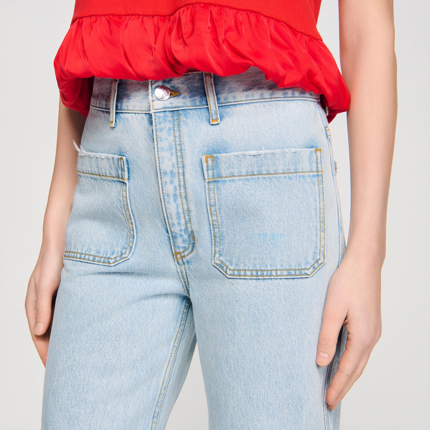Moore Straight-Leg Jeans LIGHT BLUE JEAN