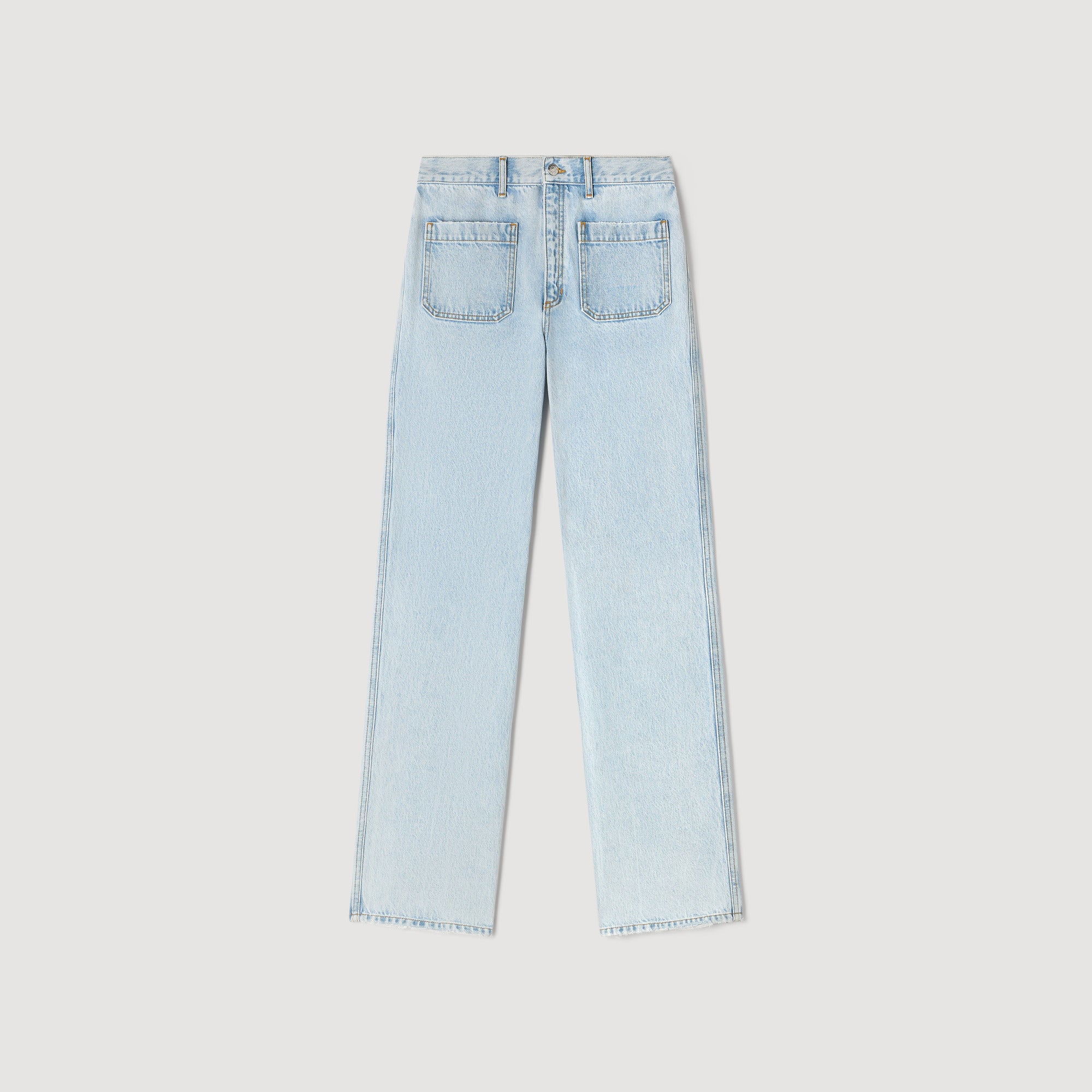 Moore Straight-Leg Jeans LIGHT BLUE JEAN