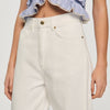 Ethan Barrel Jeans White